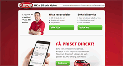 Desktop Screenshot of mksbilmotor.se